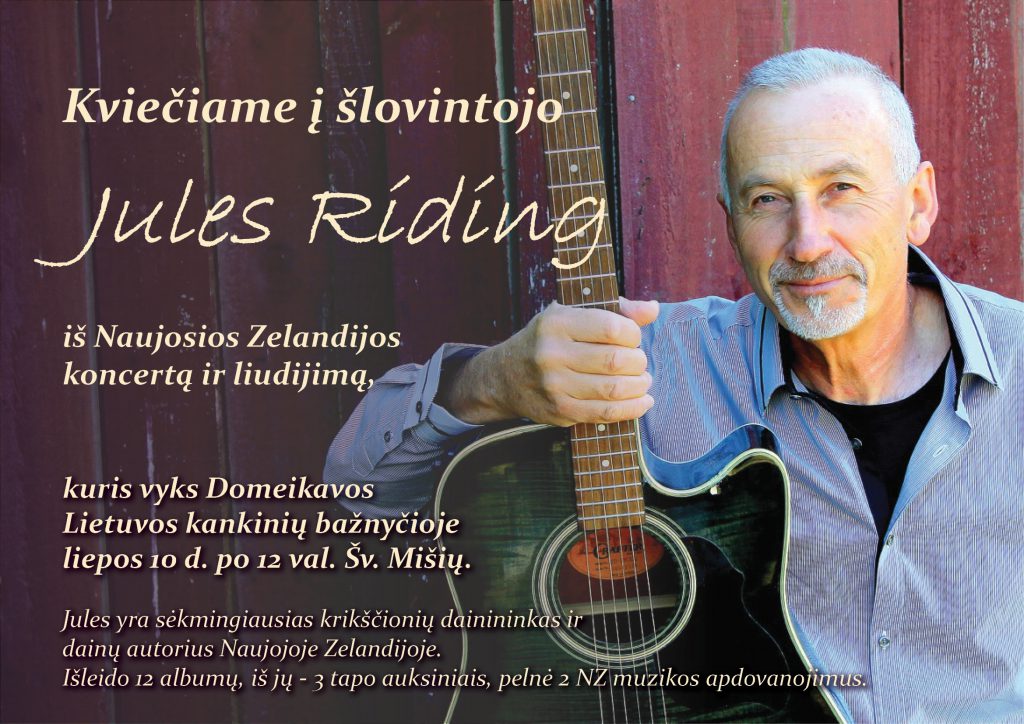 Jules Riding akustinis koncertas