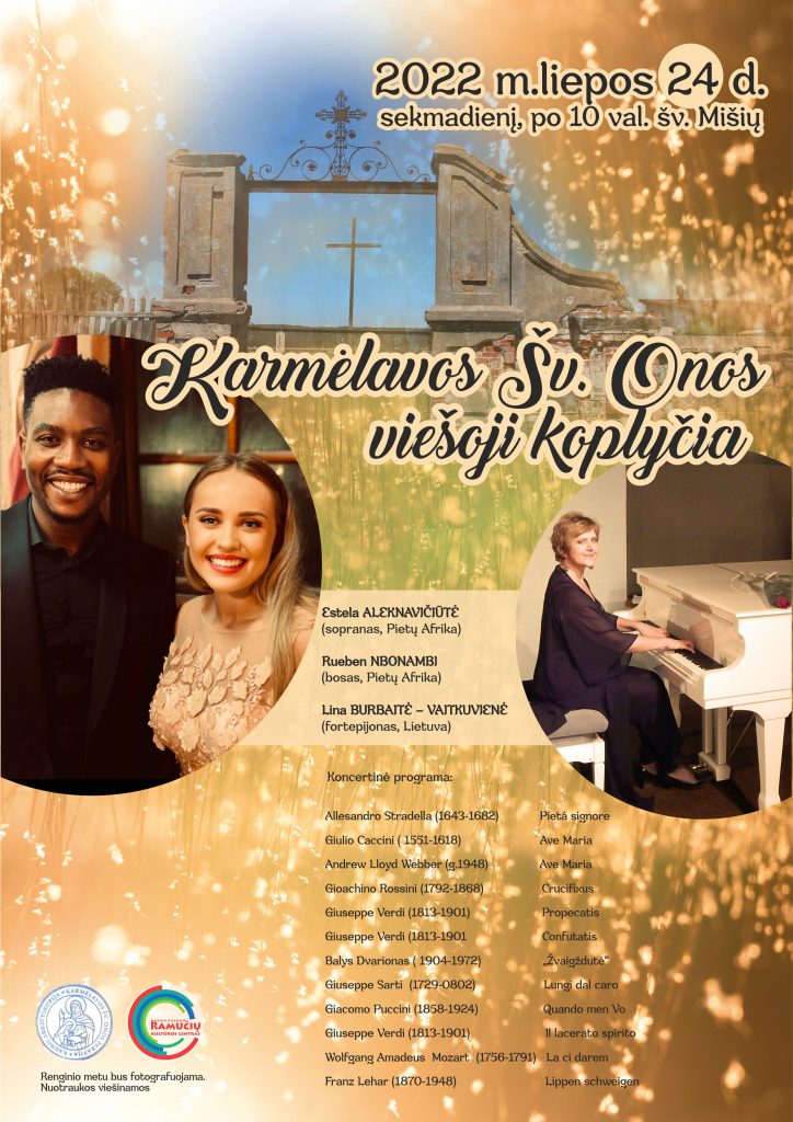 Klasikinės muzikos koncertas liepos 24 d.