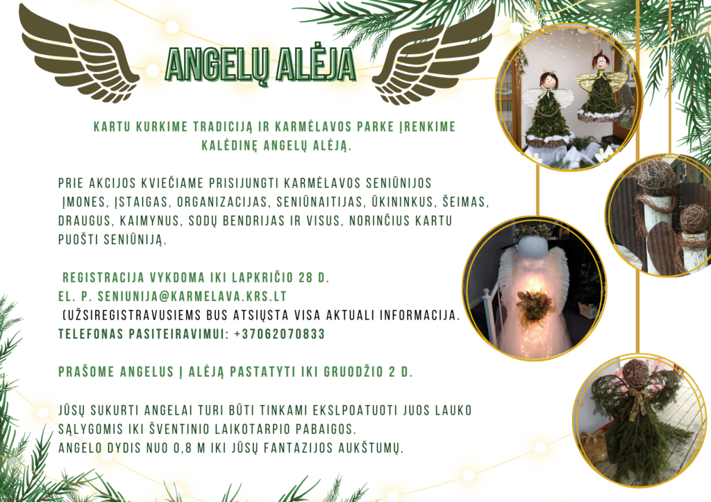 ANGELŲ ALĖJA KARMĖLAVOJE