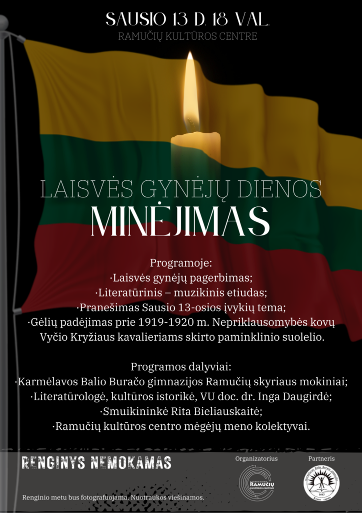 Sausio 13-osios minėjimas