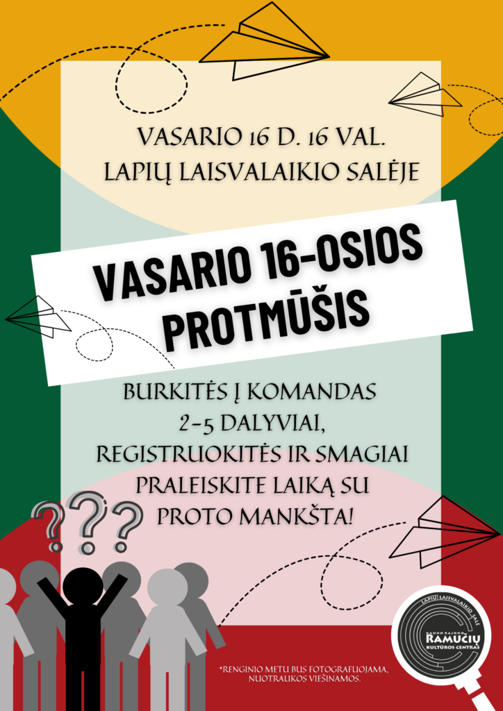 Lapes, Vasario 16, protmūšis