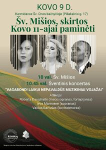 RAMUČIAI: Kovo 11-osios minėjimas