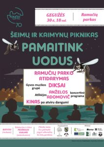 RAMUČIAI: Šeimų ir kaimynų piknikas "Pamaitink uodus"