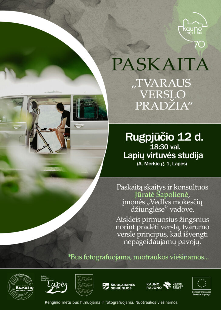 Paskaita Tvarus verslas