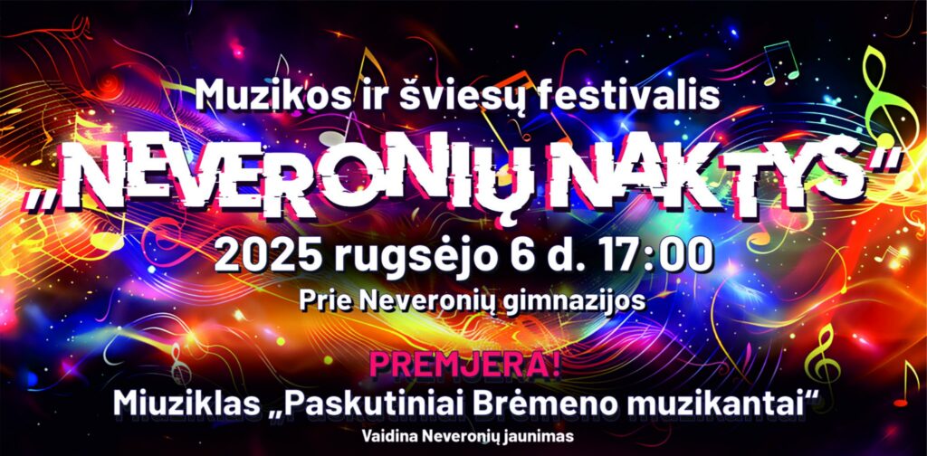 Neveronių naktys 2025