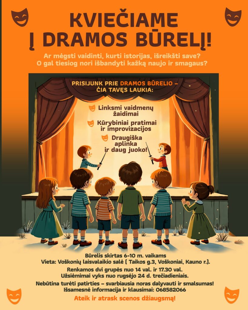 Dramos būrelis Voškoniuose