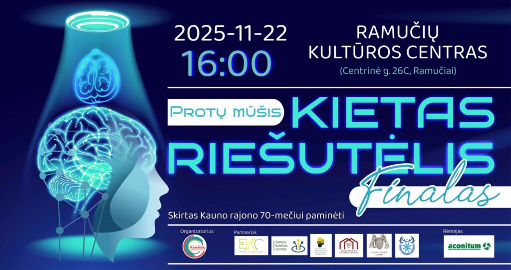 RAMUČIAI: Protų mūšio „Kietas riešutėlis“ finalas
