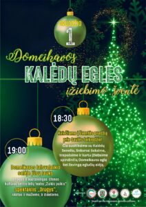 Domeikava eglės šžiebimas