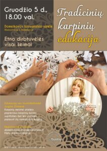 KARPINIŲ edukacija Domeikavoje