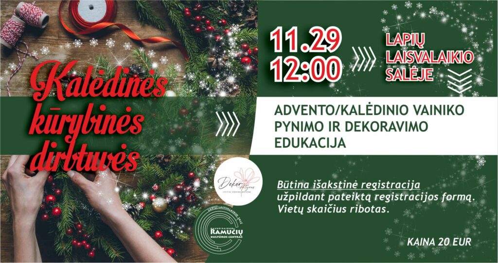 Edukacija vainiko kūrimas