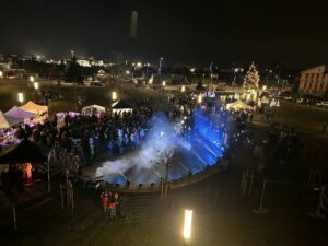 KArmėlavos eglės įžiebimas