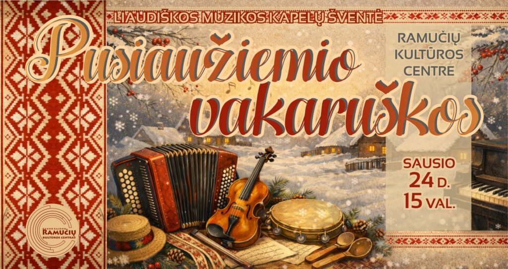 Pusiaužiemio vakaruškos