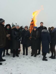 Sausio 13-osios minėjimas Domeikavoje