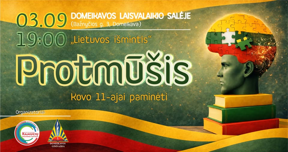 Protmūšis Kovo 11-ajai paminėti „Lietuvos išmintis"