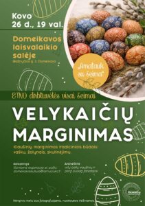 Velykaičių marginimas Domeikava