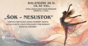 „Šok - nesustok!"