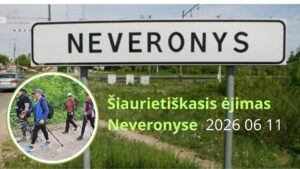 Nemokamas praktinis lauko seminaras apie šiaurietiškąjį ėjimą