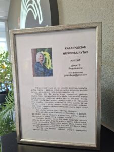 paroda „Kai anksčiau nušvinta rytas" 