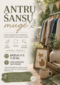 „Antrų šansų mugė“ – bendruomenės blusturgis