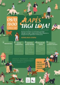 LAPĖS IRGI LOJA augintinių ir jų šeimininkų konkursas